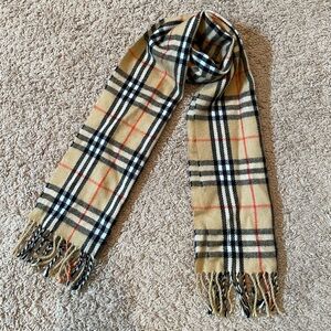 Authentic Burberry scarf